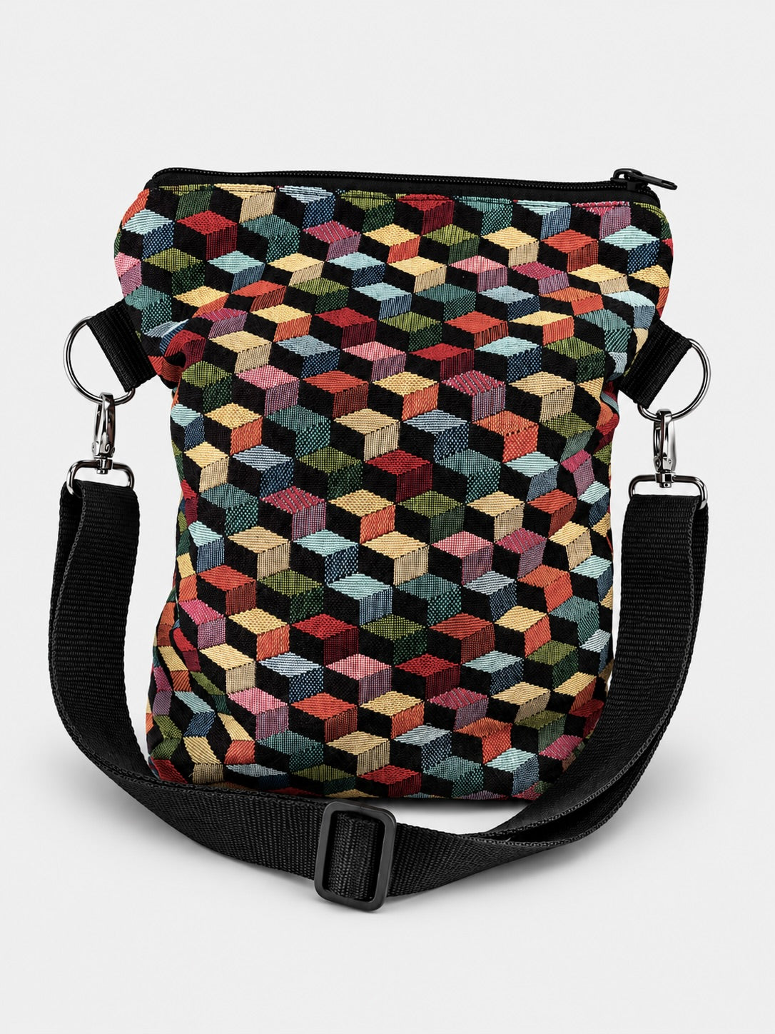 Stofftasche 3D Cube