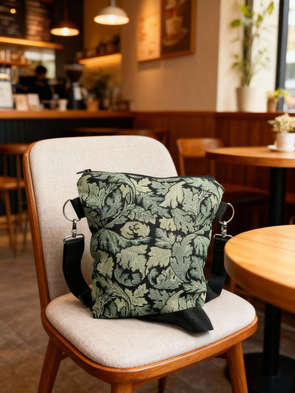 Stofftasche Grüne Blätter