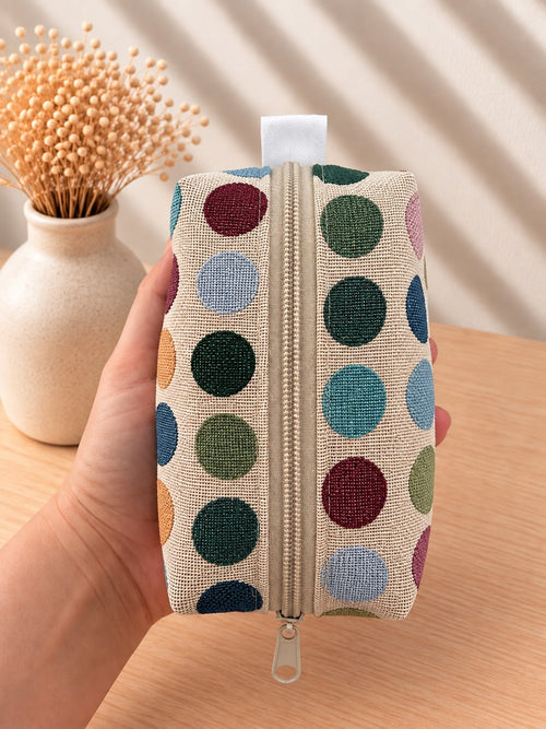 Kosmetiktasche Bunte Kreise