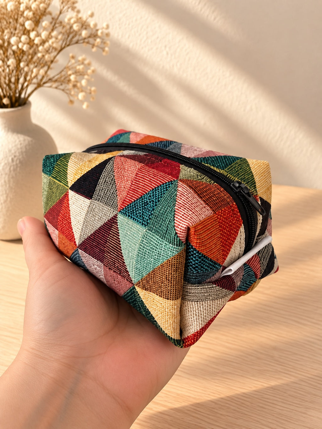 Kosmetiktasche Raute