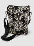 Stofftasche Mandala Schwarz