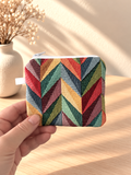 Minitasche Buntes Zickzack