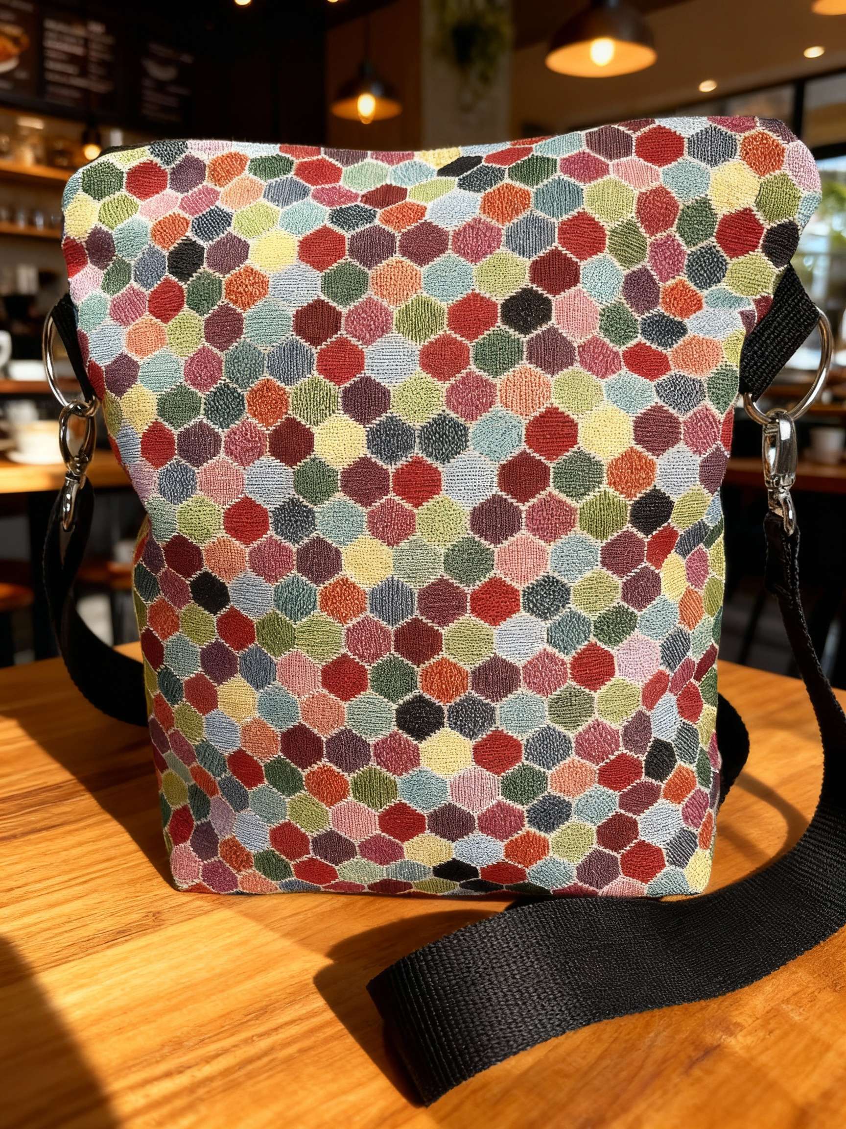 Stofftasche Sechseck