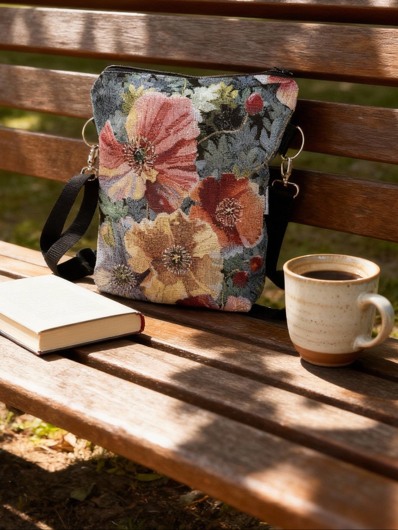 Stofftasche Hibiskus