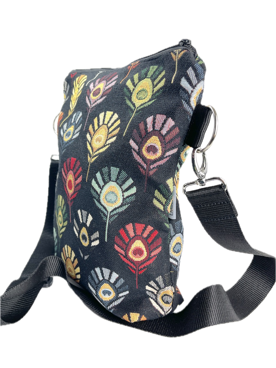 Stofftasche Pfauenfeder